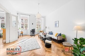 Prodej, byty/3+1, 102 m2, Křižíkova 393/73, Karlín, 18600 Pr