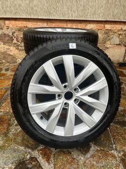 Alu kola VW Touareg R18 + Zimní Pirelli Scorpion 255/60 R18