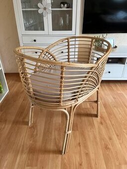 Krásny proutěný koš pro dítě do 1 roku