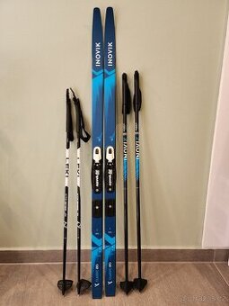 Dětské běžecké lyže Inovik 125 cm + hůlky
