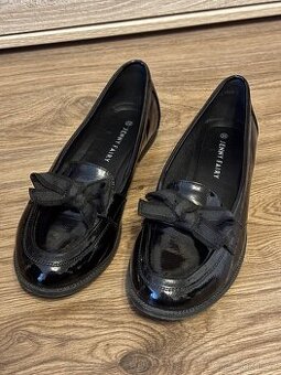 Dámské lakované mokasíny Jenny Fairy – vel. 38