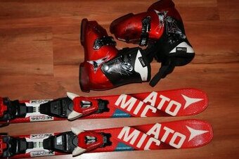 lyže Atomic XT 90 cm , hadí kuze , lyžaky