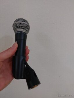 Mikrofon Shure SM58 LCE, držák, ZÁNOVNÍ,super stav