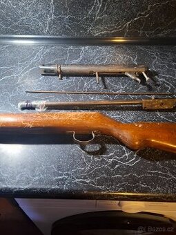 Vzduchovka CZ 803 predelana na florbertku