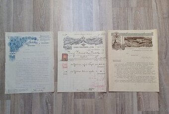 Staré úřední dokumenty