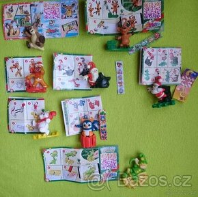 Kinder figurky - vánoční