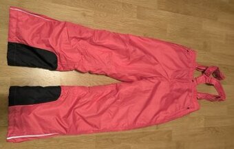 Růžové lyžařské kalhoty Crivit 146/152