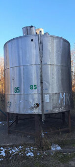 Nerezová nádrž s míchadlem 1