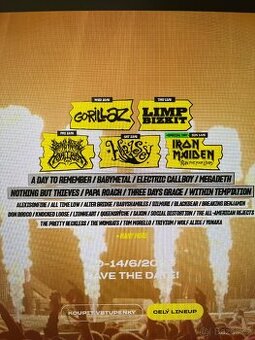 2x lístek na Rock for People