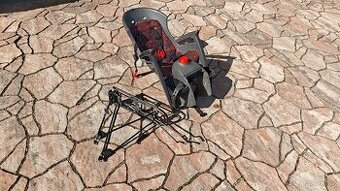 Dětská sedačka HAMAX Plus+ i s nosičem na kolo