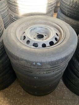 156) SADA LETNÍCH KOL //PLECH+PNEU// 205/65/15 - 205/65 R15