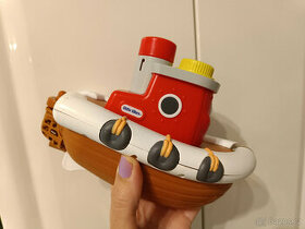 Svítící Bublinková loď Little Tikes do vany/bazénu