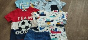 Trička krátký rukáv vel.110/116