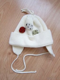 Čepice dívčí, vel. 4-7 let