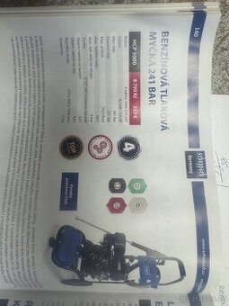 Benzinová tlaková myčka /vapka/