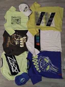 Trička, mikiny, kšiltovky, v. 128/134