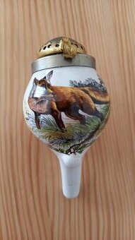 Keramická dýmka Liška - hlavička