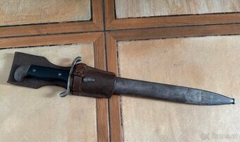 Kompletní tesák Argentina m1909 sčíslovaný,  weyersberg