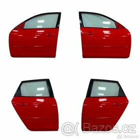 Všechny dveře červená barva A4A TRUE RED Mazda 3 MPS 2006 - 1