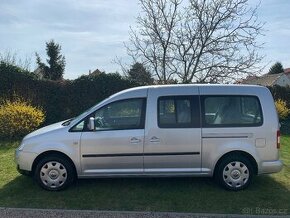 Vw Caddy maxi 1.9tdi 7mist,144tkm,bez Dpf