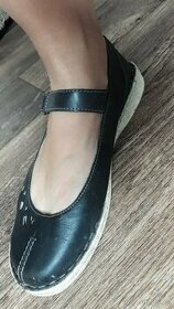 Dámské kožené boty baleriny Lasocki 24,5cm