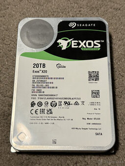 Prodám Seagate Exos X20 20TB 7200RPM