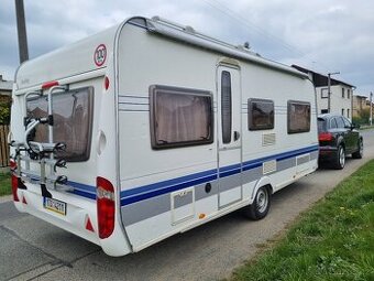 Karavan Hobby 540, mover, markýza, solár, měnič napětí