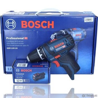 Bosch gsr 12v 15 ean, Nepoužité zboží.