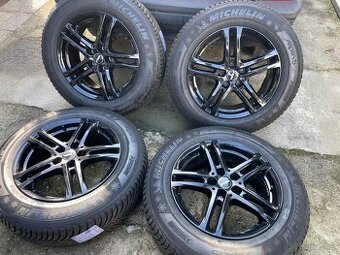 Zánovní Alu kola 5x112 včetně zimních pneu 215/65 R17