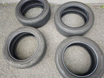 Starší letní gumy Dunlop 205/55 R16 (cena za sadu)
