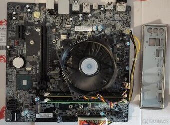 deska LGA 1151 a i5-9400 nebo i7-9700T a chladič