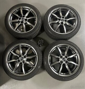 Originální kola a pneumatiky Mx-5 ND2 (17x7 +45, 205/45 r17) - 1