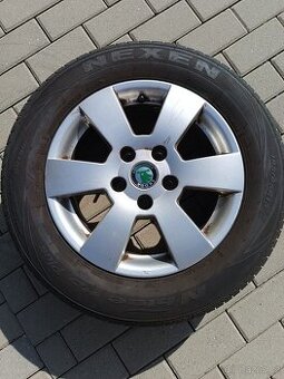 Letní pneu Nexen 195/65/15 + ALU kola