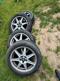 Prodám sadu zimních alu kol 17" – Peugeot 407 (komplet)