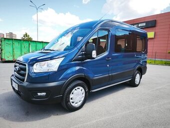 Ford Transit Mhev L2 2.0 TDi Ecoblue 96kw,9-místný,DPH,1.maj