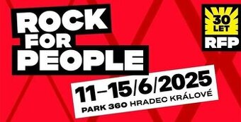 Rock for People 2025 4denní vstupenka vč. Linkin Park