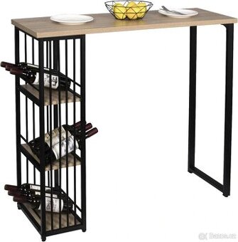 WOLTU BT26hei Barový stůl 120x40x105cm