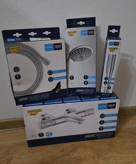 Termostatická vanová baterie - Grohe Precision Feel+doplňky - 1