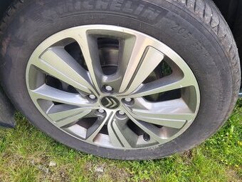 Alu disky s pneu Michelin na citroen c4 - 1