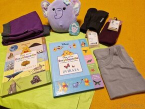 Knihy, softshellky, squishmallows, tílko merino - 1