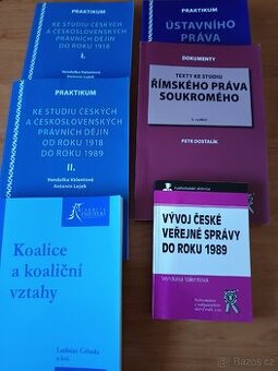 Soubor knih pro studenty práv