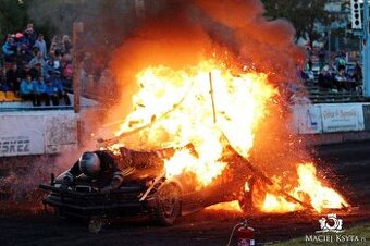 KASKADÉŘI AUTORODEO Brigáda v Polsku u moře
