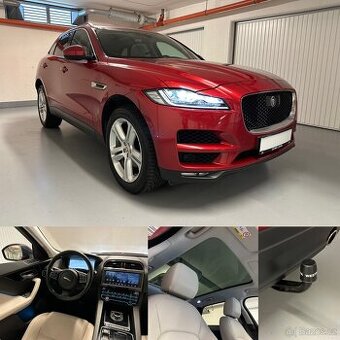 Jaguar F-Pace 30d 221kW AWD PANO ACC LED VIRTUÁL TAŽNÉ