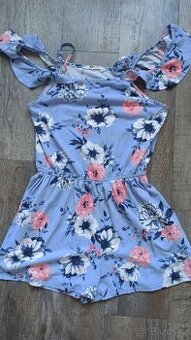Overal s květinovým vzorem vel.158 zn.H&M