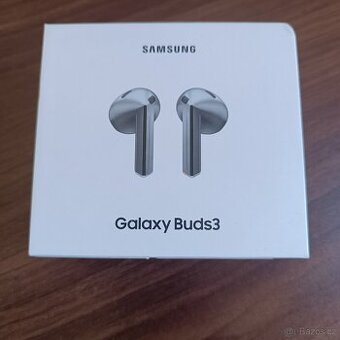 Galaxy Buds 3 - stříbrné