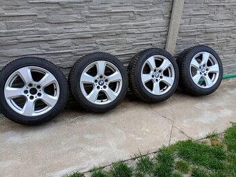 BMW E60/E61 originál kola R17 styling 243 +zimní pneu DUNLOP