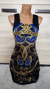 Barevné šaty Versace Jeans
