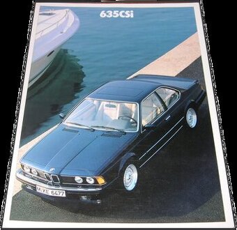 Prospekt prospekty BMW 850 635 CSI 633 E31 E24 M3 M5 E46 E34