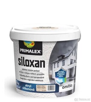 Fasádní omítka Primalex siloxan béžový písek