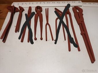 Kleště kovářské a jiné